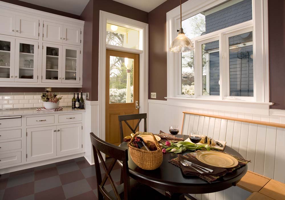 Belmont craftsman dining room